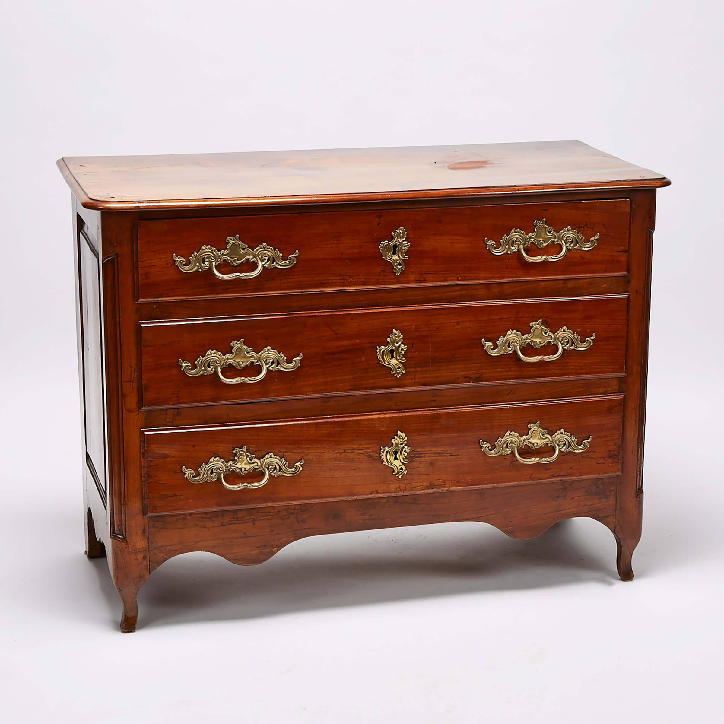 French Provincial Walnut Commode, 18th century