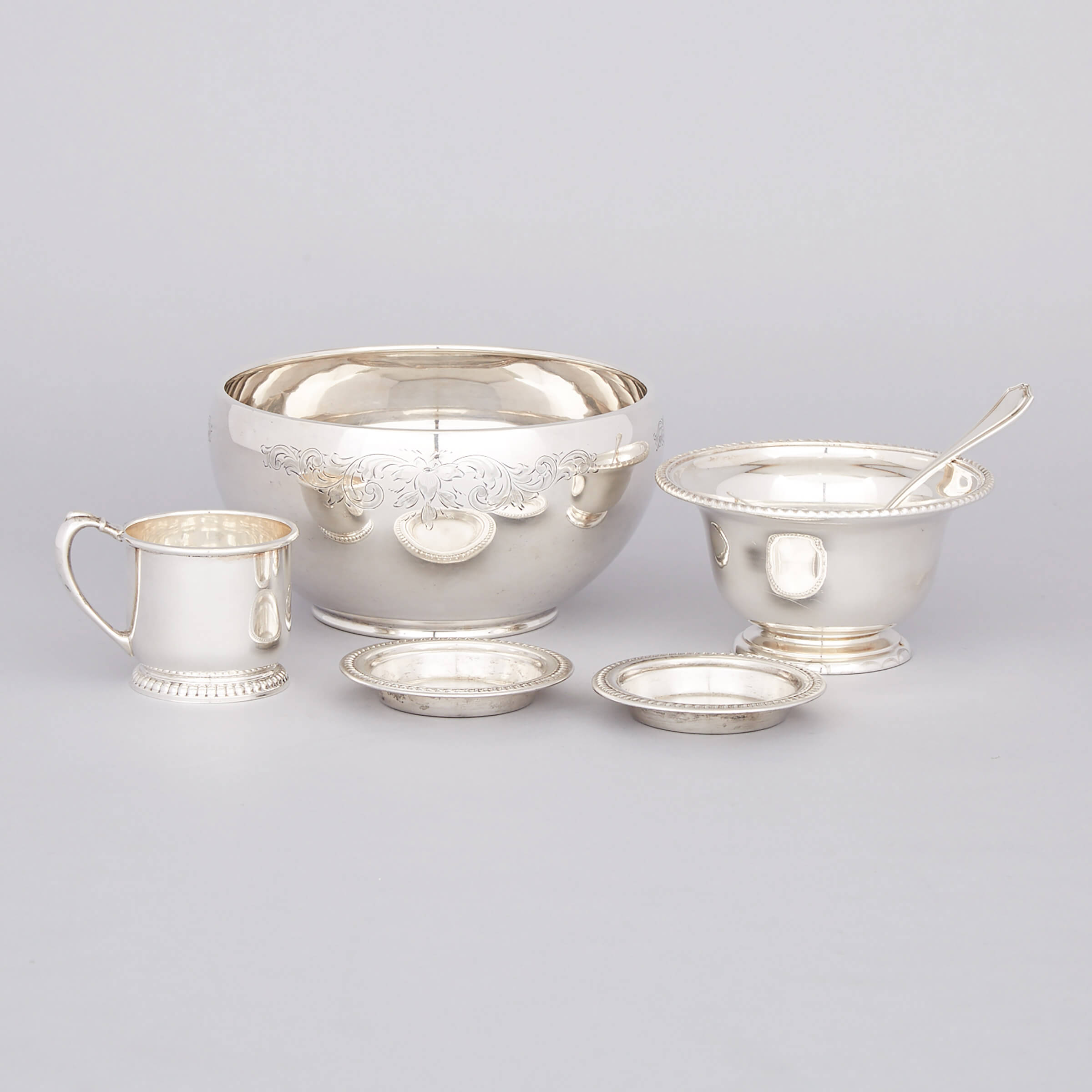 Group of Mainly Canadian Silver, 20th century