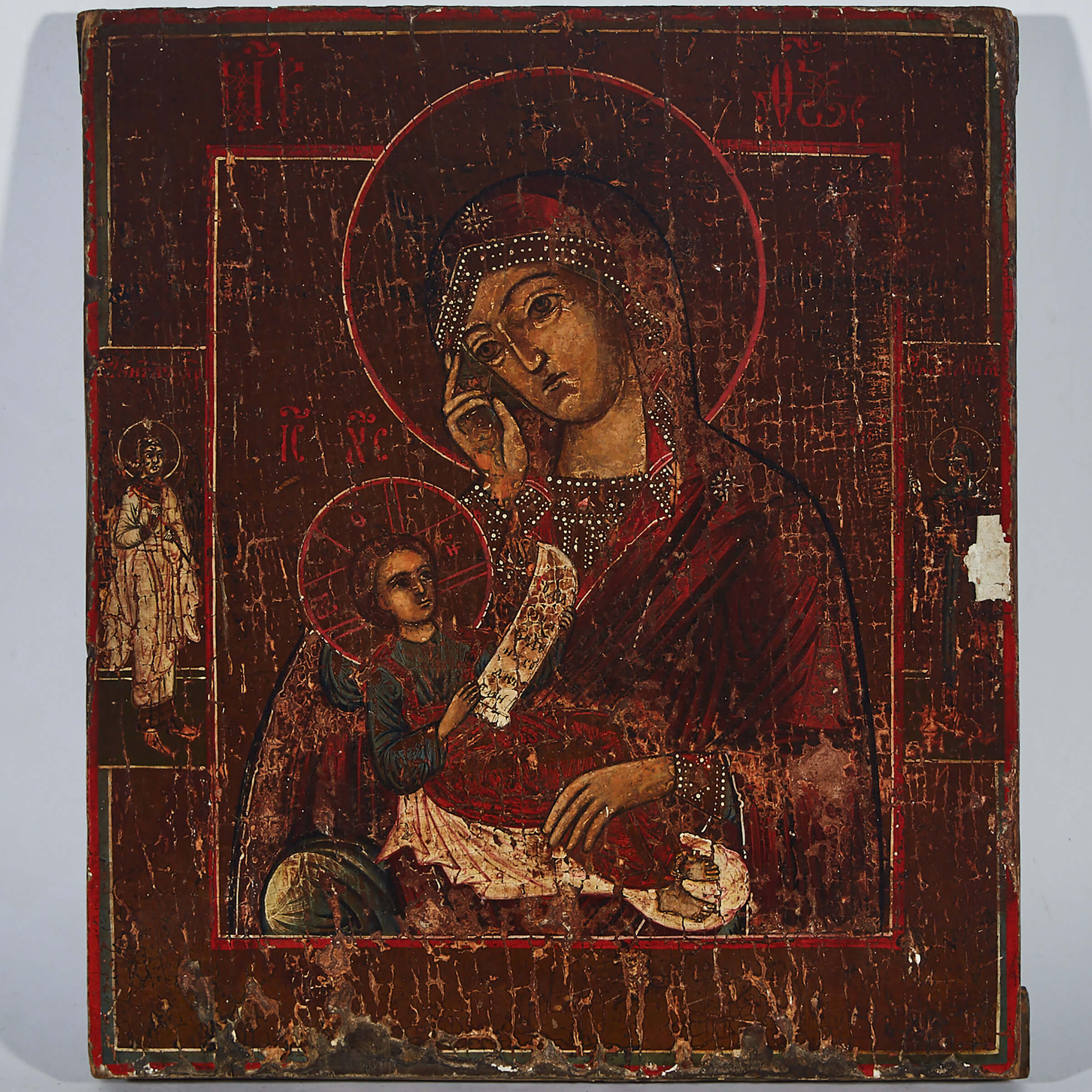 Russian ‘Soothe My Sorrows’ Marian Icon, 19th century