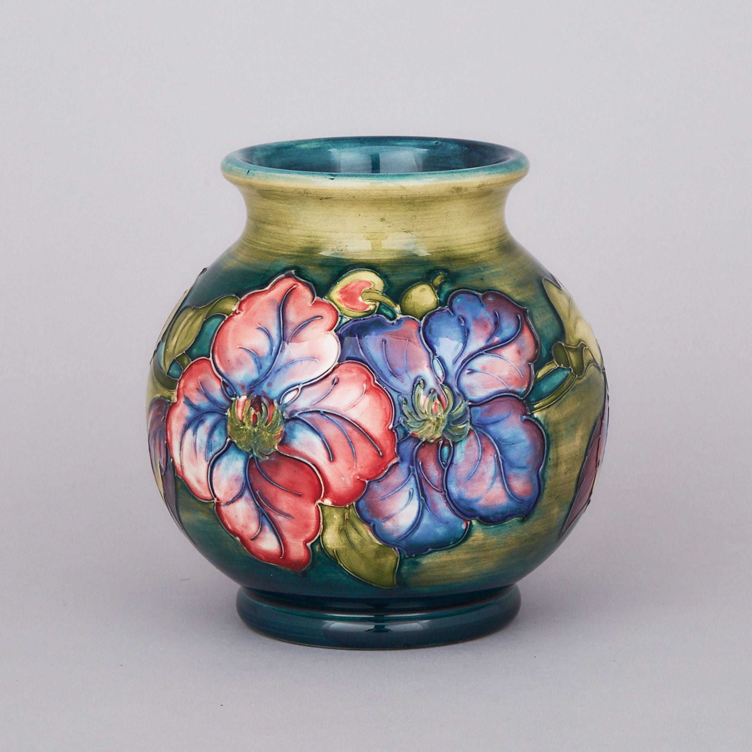 Moorcroft Clematis Vase, c.1960