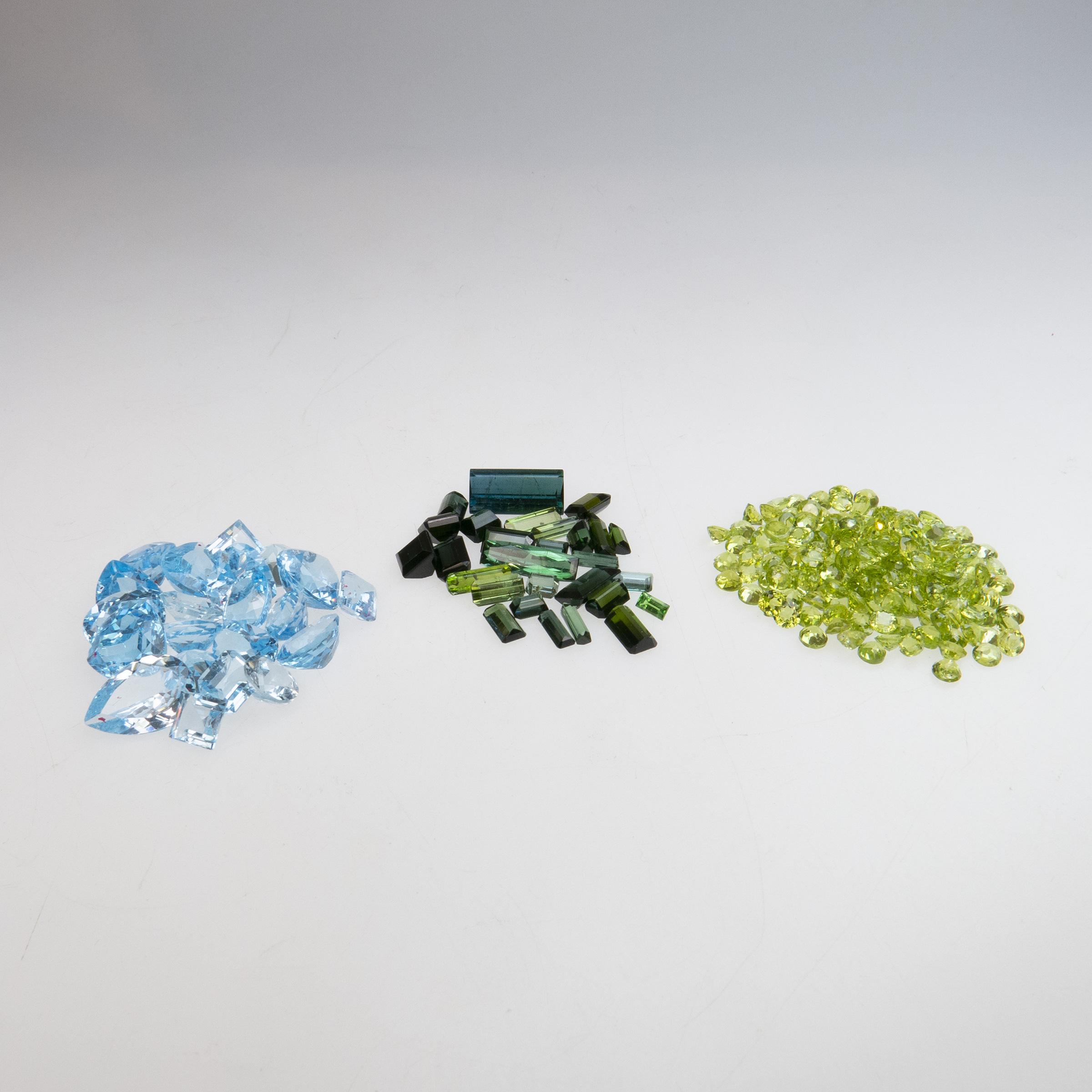 Quantity Of Various Cut Unmounted Gemstones