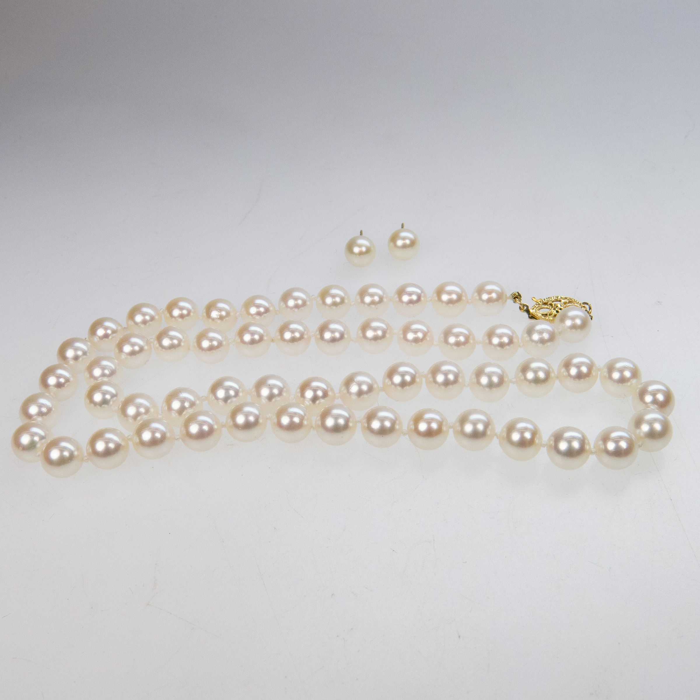 Single Strand Of Cultured Pearls (7.0mm)