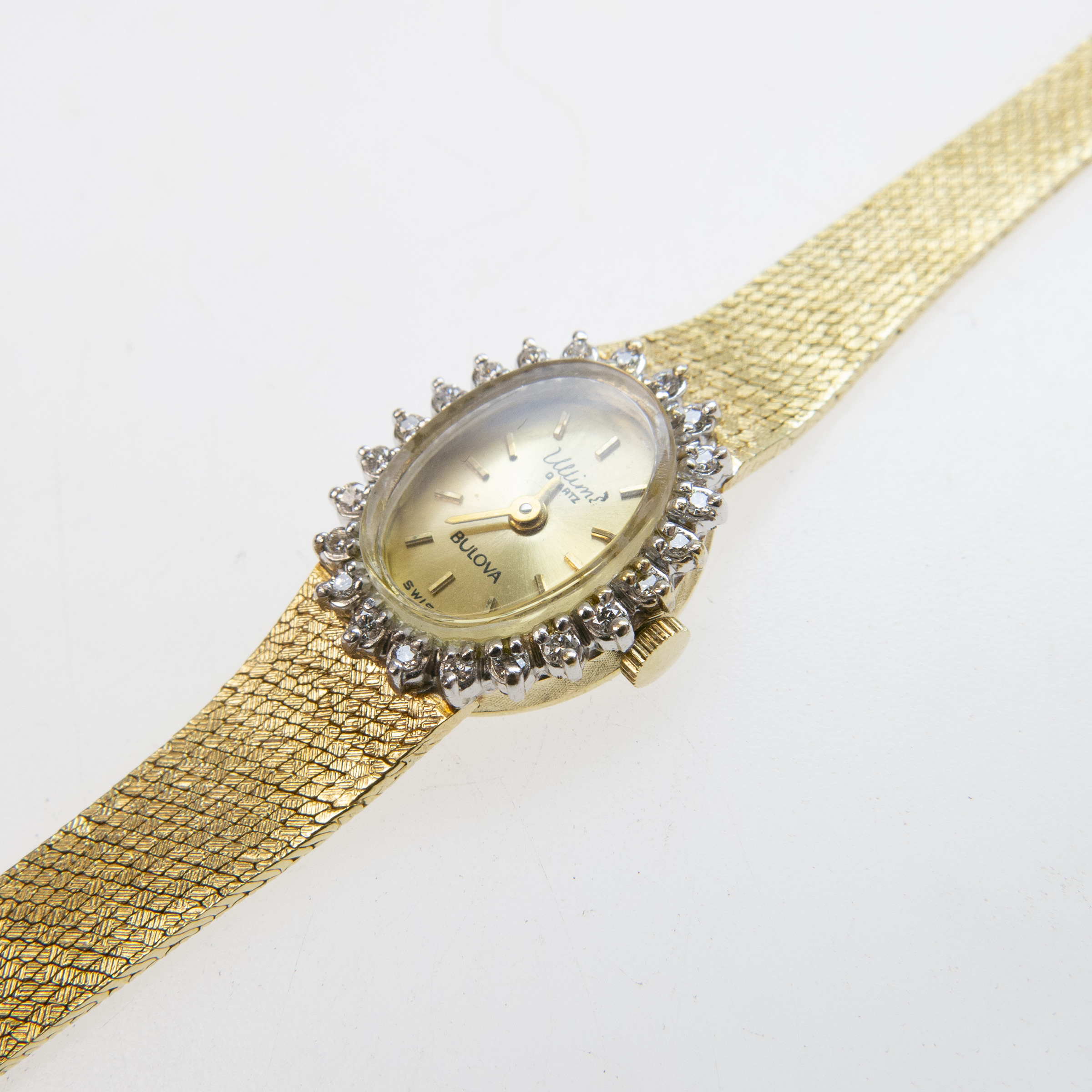 Lady’s Bulova Wristwatch; quartz movement