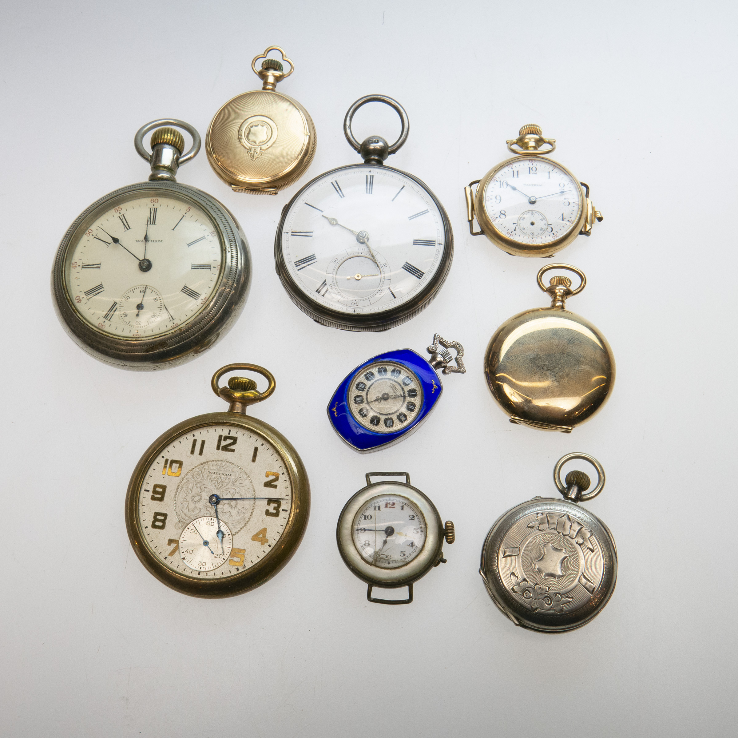 Small Quantity Of Various Pocket Watches, Etc