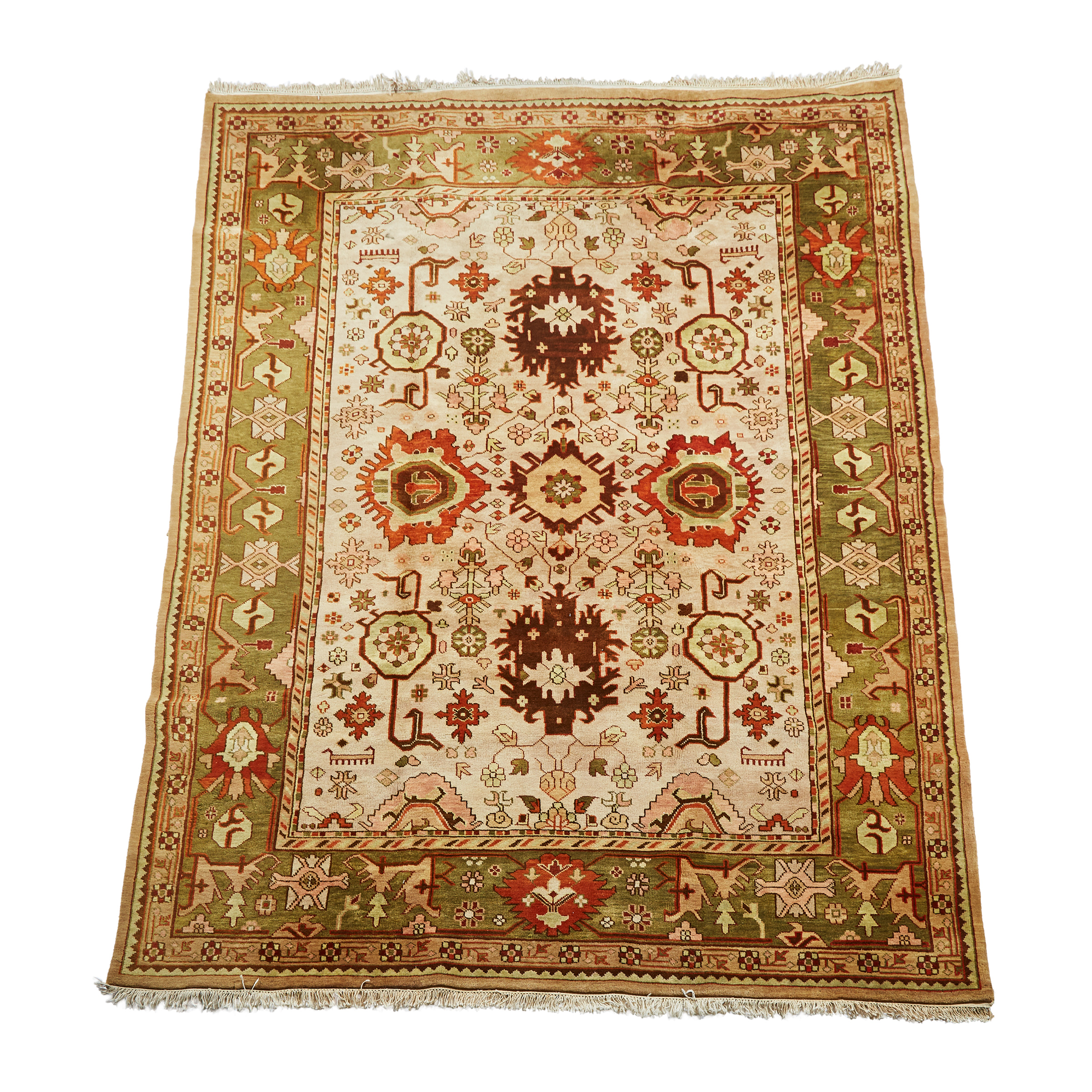 Indo Oushak Carpet, late 20th century