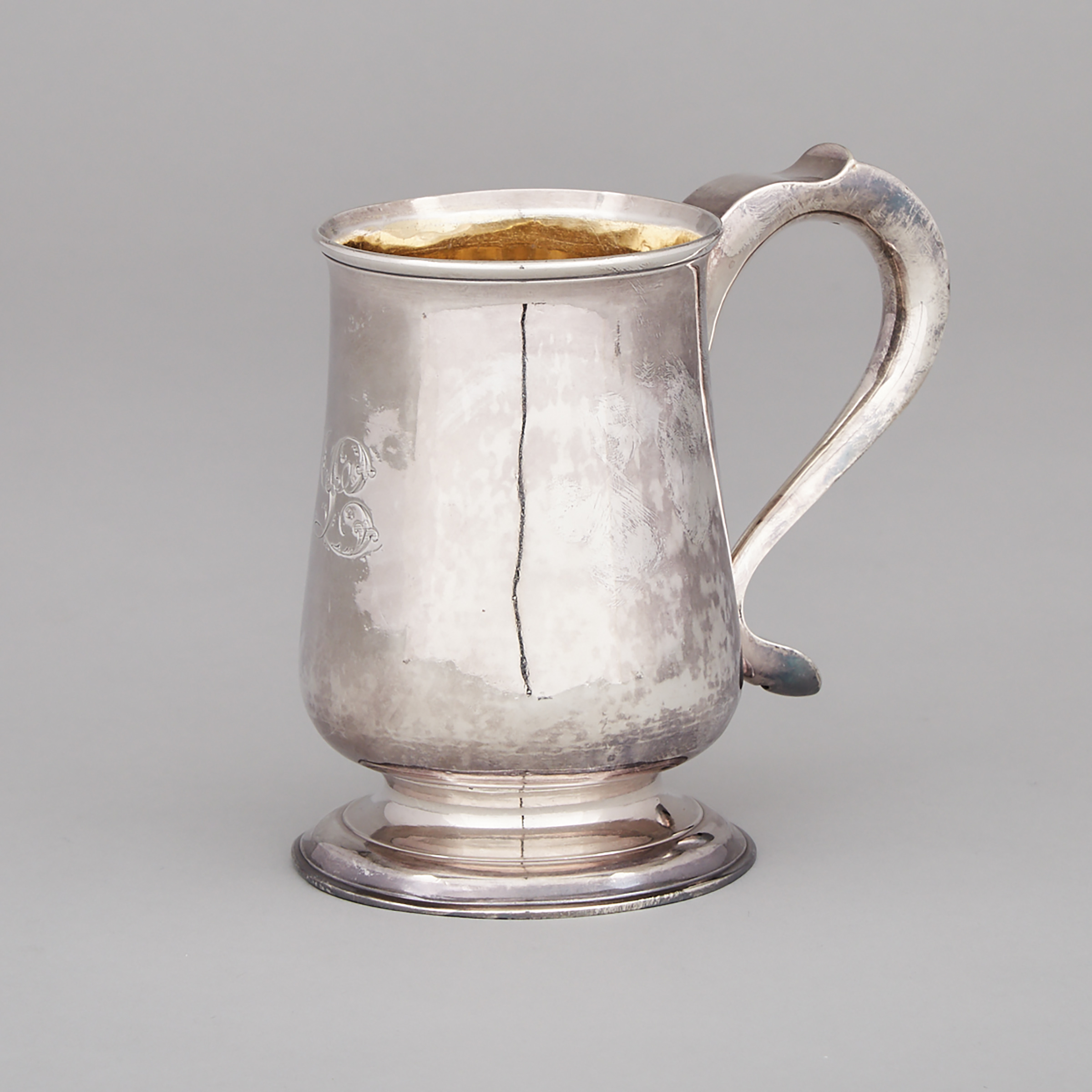 George III Silver Mug, John Langlands & John Robertson, Newcastle, 1811