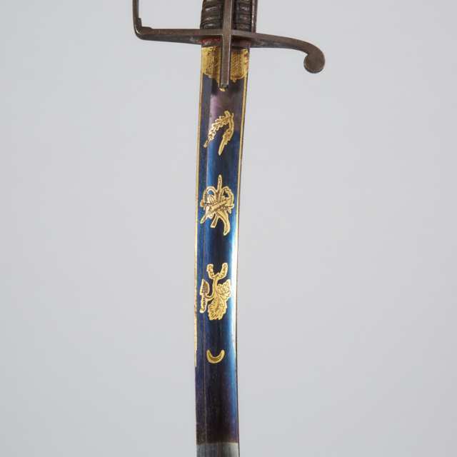 French Napoleonic Hussar Officer's Sword, late18th/early 18th century