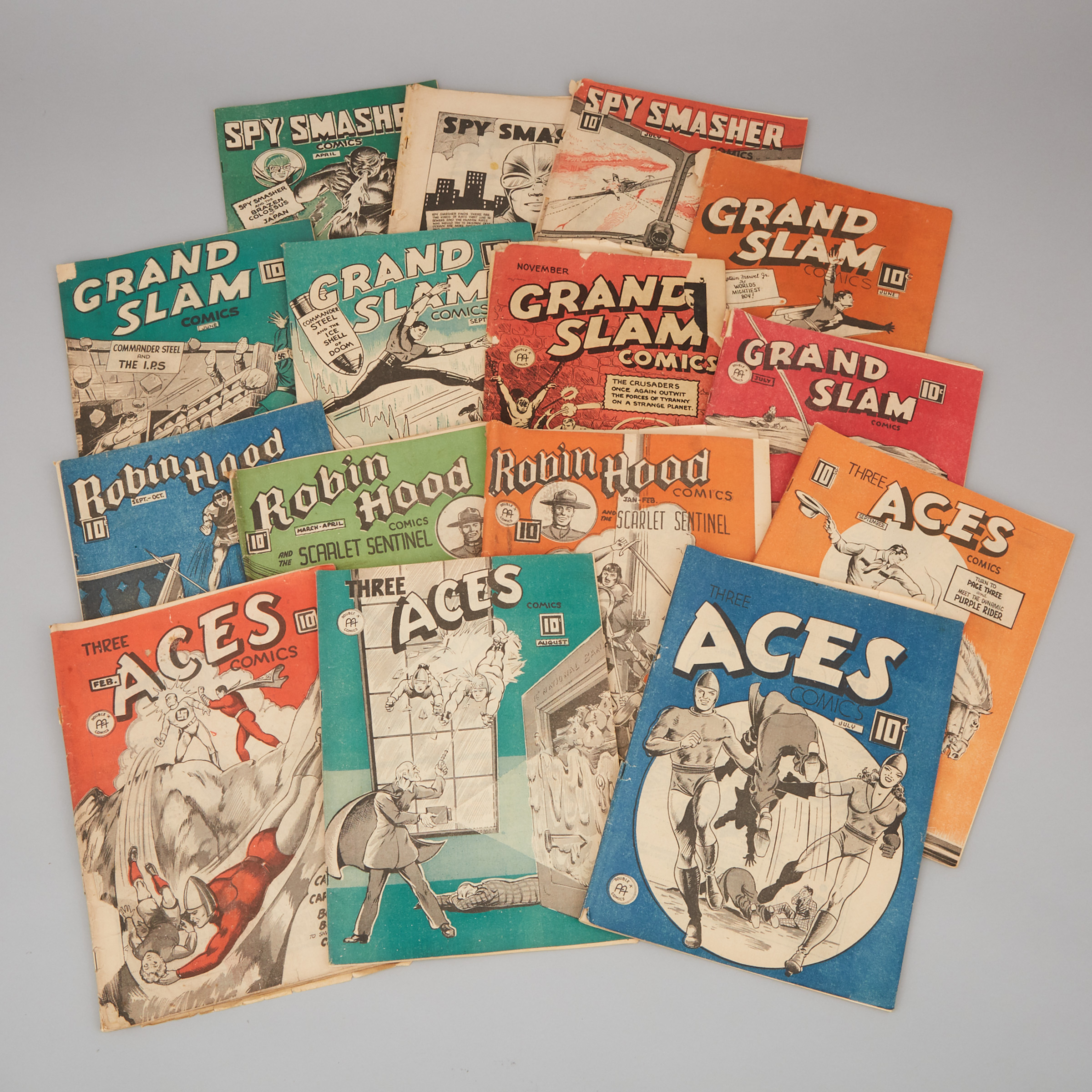Fifteen Anglo-American Publishing Co. Ltd.,  Comics, Toronto, 1944