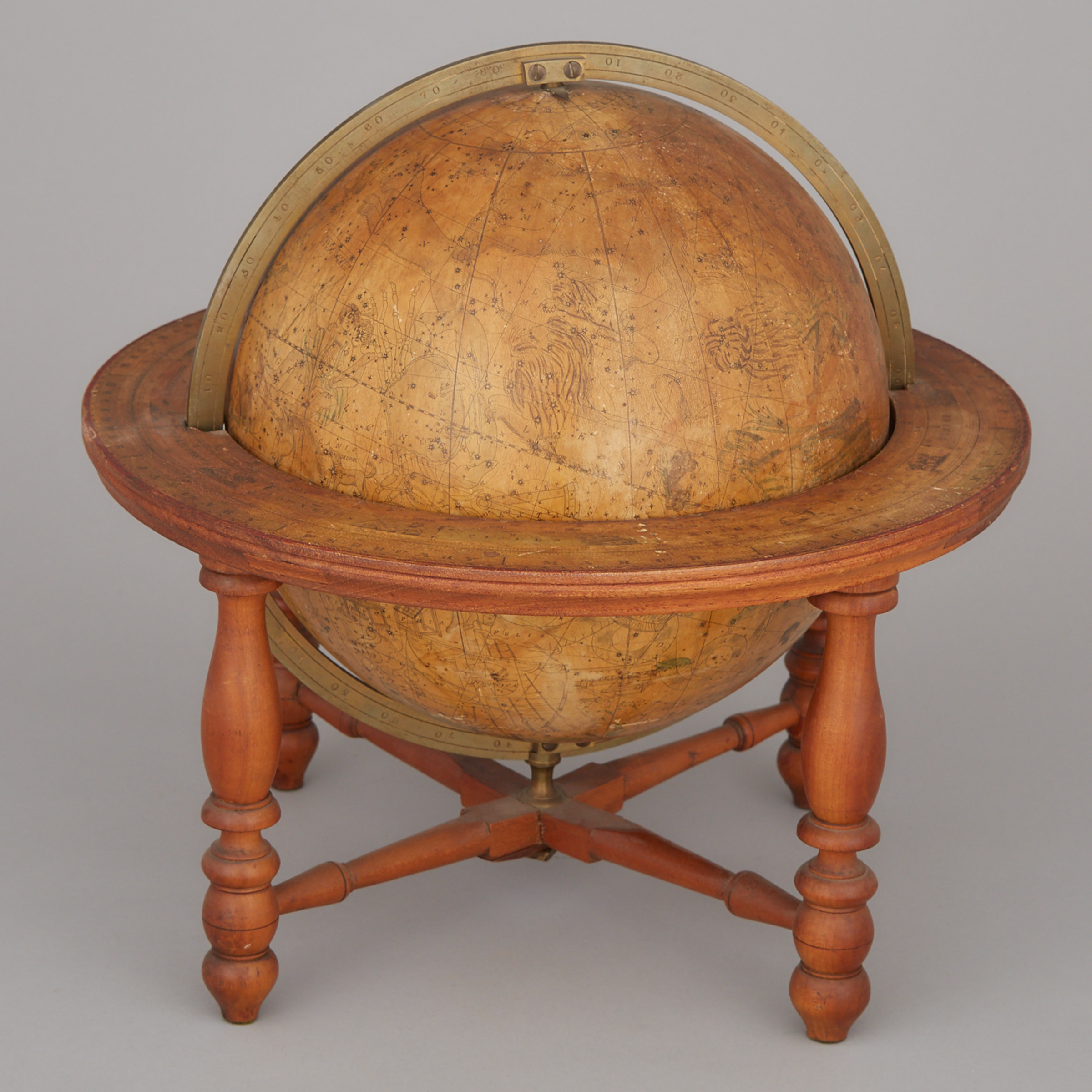 The Franklin Improved Celestial Globe, Miriam & Moore, Troy, New Jersey