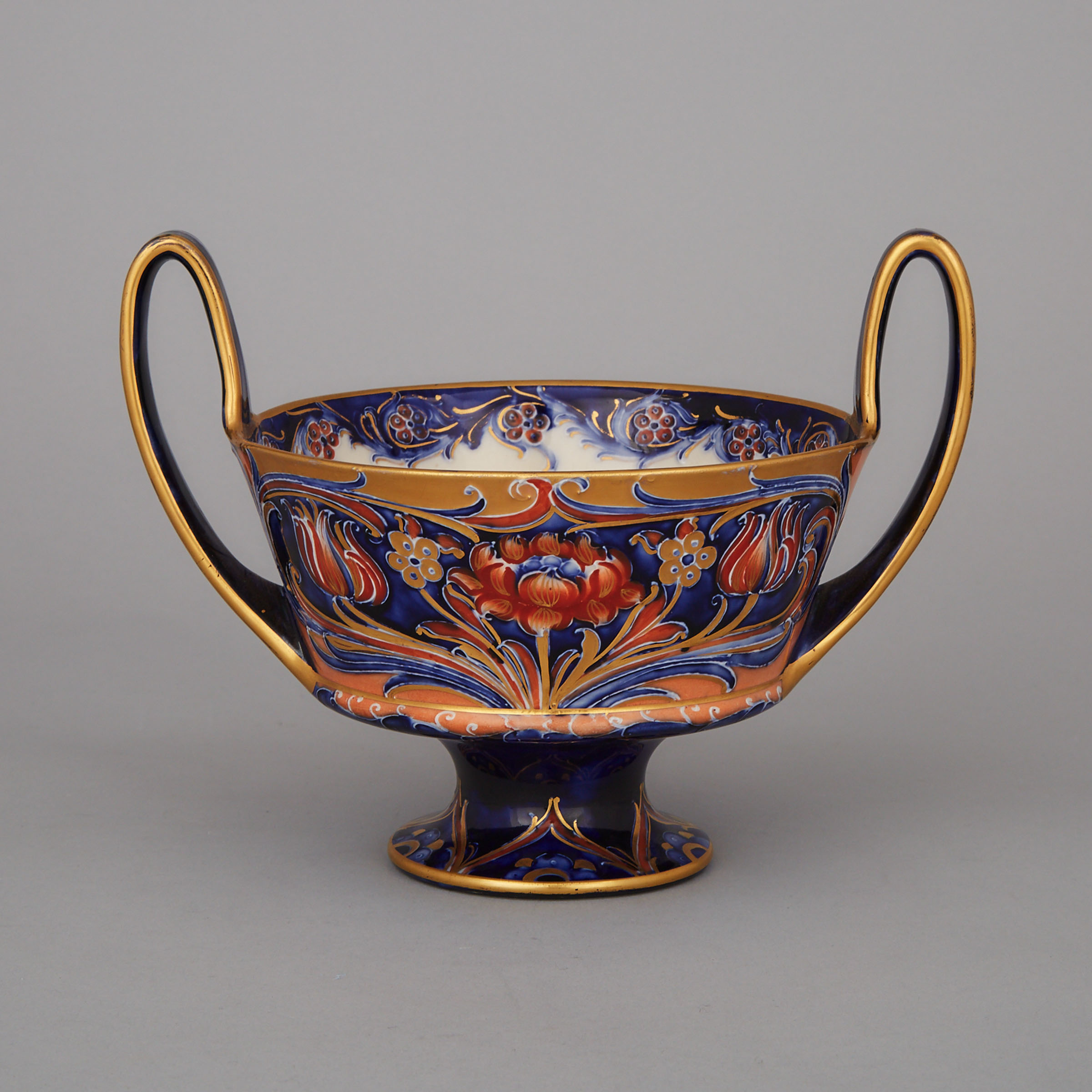 Macintyre Moorcroft Alhambra Two-Handled Bowl, c.1903