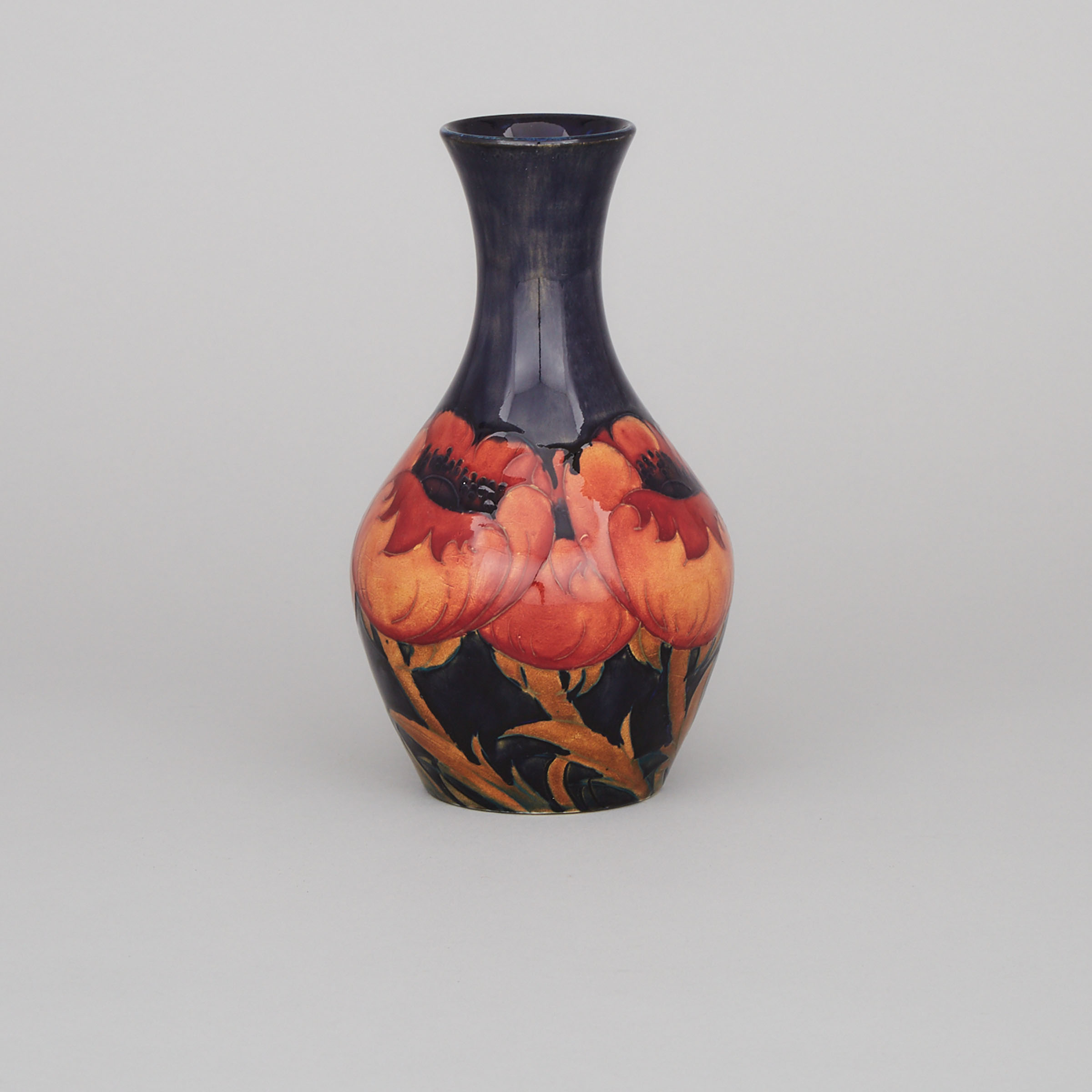Moorcroft Poppy Vase, c.1925